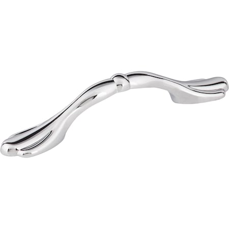 Elements 3" Center-to-Center Polished Chrome Arcadia Cabinet Pull 516PC